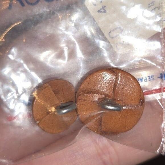 [VINTAGE] HARRIS TWEED - Scottish Wool Herringbone Stafford Jacket 43R Large Men - Picture 8 of 11